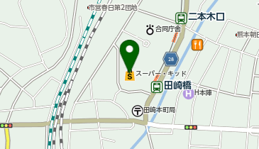 ヒライ スーパー・キッド熊本駅前店の地図画像