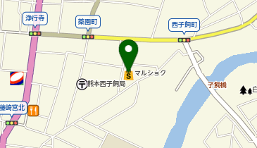 ヒライ マルショク子飼店の地図画像