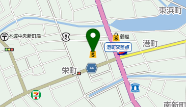 ヒライ サンリブ本渡店の地図画像