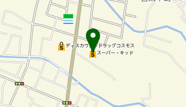 ヒライ スーパー・キッド八代古閑中町店の地図画像