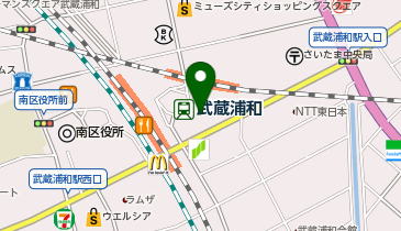 株式会社尾張屋 武蔵浦和駅前店の地図画像