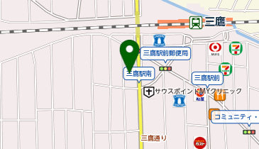 ミタカ・オルゴール館の地図画像