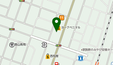 不二家 ヨークベニマル安積町店の地図画像