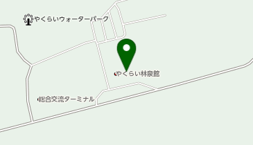やくらい土産センター・山の幸センターの地図画像
