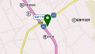 不二家 岩井店の地図画像