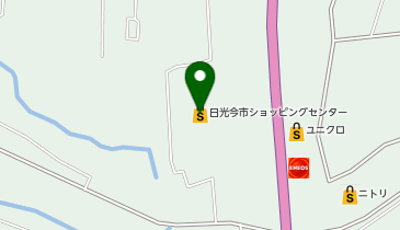 不二家 イオン日光今市店の地図画像