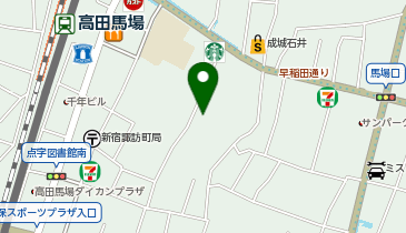 クラーク記念国際高等学校 単位制キャンパス東京の地図画像