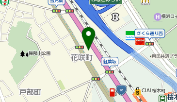 クラーク記念国際高等学校 横浜キャンパスの地図画像