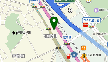 クラーク記念国際高等学校 単位制キャンパス横浜の地図画像