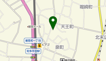 クラーク記念国際高等学校 愛知キャンパスの地図画像