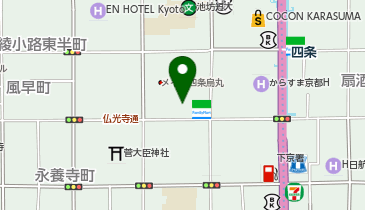 クラーク記念国際高等学校 京都キャンパスの地図画像