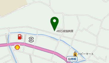 明石被服興業株式会社 本物流センターの地図画像