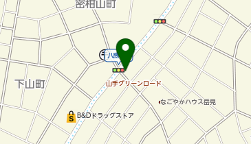 桜しょうぶ 八事店の地図画像