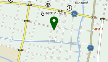 駿河画廊の地図画像