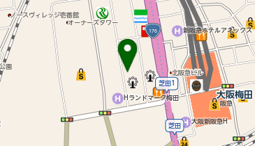 鶏と鮪節 麺屋 勝時の地図画像