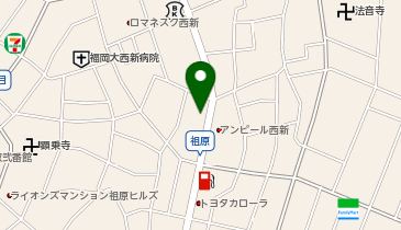 PIZZERIA CENTO(ピッツェリア チェント)の地図画像