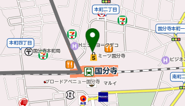 DASHING DIVA(ダッシング ディバ) ミーツ国分寺店の地図画像