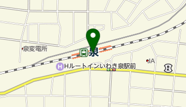 JR東日本 泉駅みどりの窓口の地図画像