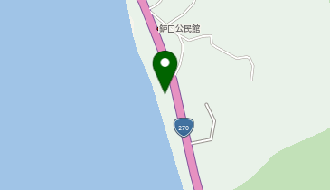 江口浜展望所の地図画像
