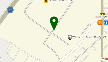 LUDENS TACHIKAWA WEDDING GARDEN(ルーデンス タチカワ ウェディング ガーデン)の地図画像