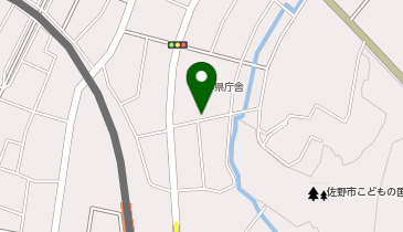 安足農業振興事務所の地図画像