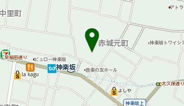 東京都教育庁神楽坂庁舎 東京都特別支援教育推進室の地図画像