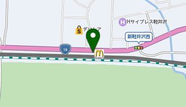 Truffle BAKERY(トリュフベーカリー) 軽井沢店の地図画像