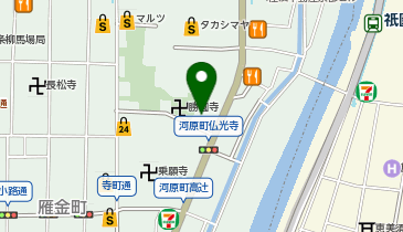 JTB 京都支店の地図画像