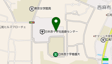 日本赤十字社総合福祉センター レクロス広尾の地図画像