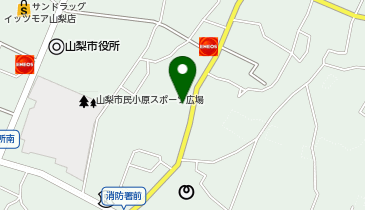 ラ・ナシカ やまなしの地図画像