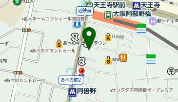 MARUKO(マルコ) あべの店の地図画像