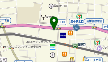 ラ・パン 府中店の地図画像