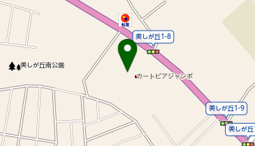 ハーレーダビッドソン札幌の地図画像