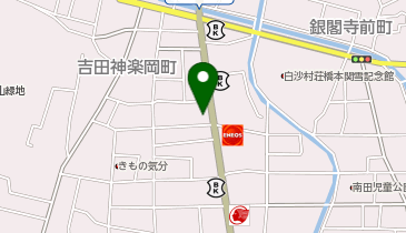 かつくら 銀閣寺店の地図画像