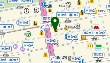 とんかつ 勝山の地図画像