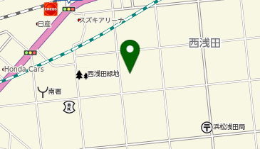 浜松委托倉庫株式会社 浅田物流センターの地図画像