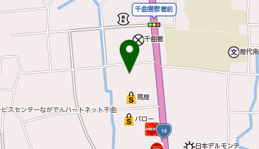 長野第一物流株式会社 千曲物流センターの地図画像