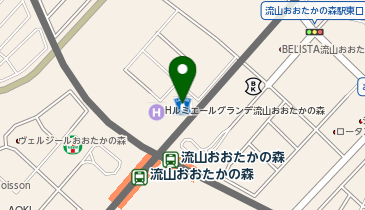 ベストメガネコンタクト おおたかの森駅前店の地図画像