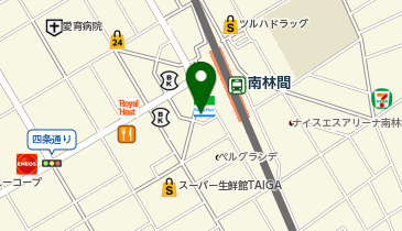 からあげ縁 南林間店の地図画像