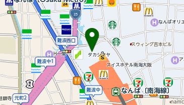 グランマーブル 高島屋大阪店の地図画像