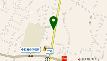 立場らびっと保育園の地図画像