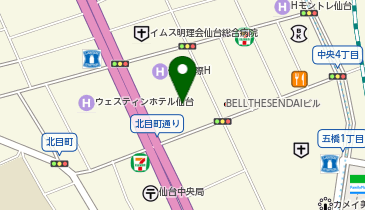 飛騨の家具館 仙台の地図画像