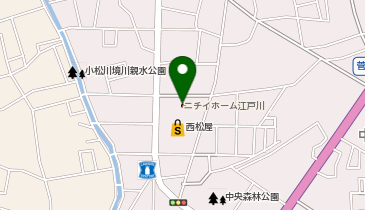 ニチイホーム 江戸川の地図画像