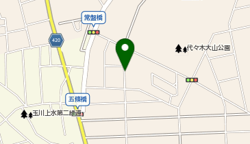 アライブ代々木大山町の地図画像