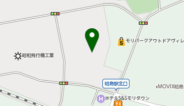 栗田工業 昭島グラウンドの地図画像