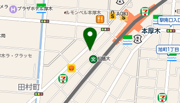 バトロコ 本厚木駅前の地図画像