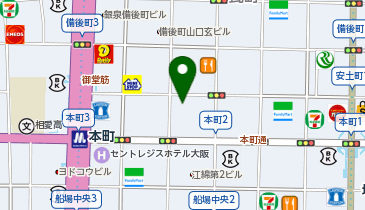 The OneFive Osaka Midosuji(ザ ワンファイブ オオサカ ミドウスジ)の地図画像