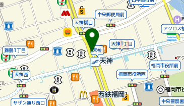FANCL(ファンケル) 天神地下街店の地図画像