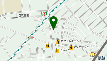 フットエムの地図画像