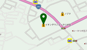 スタジオアリス イオンタウンユーカリが丘店の地図画像